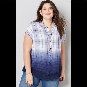 Women’s Plaid shirt 22/24